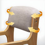 Stylish Walnut Kids Writing Desk with Open Shelves and Storage