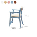 Stylish Walnut Kids Writing Desk with Open Shelves and Storage Dimensions