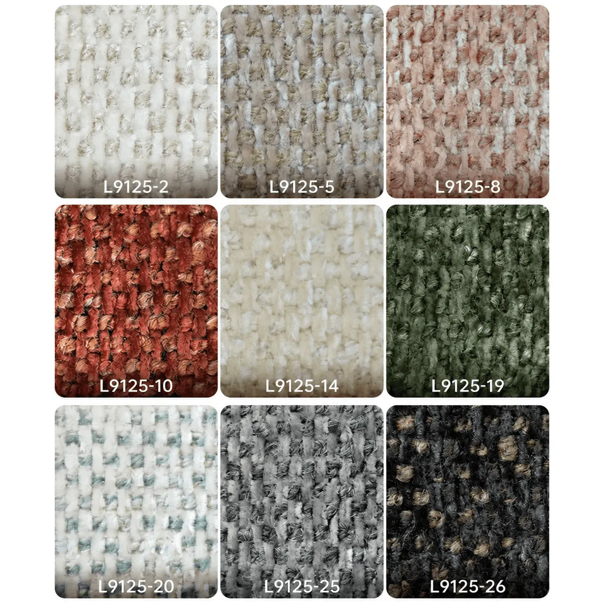 Textured Chenille-Linen Sofa with Block Silhouette and Relaxed Lounge Appeal