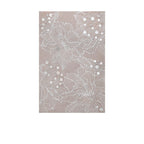 Textured Floral Mother of Pearl Wall Art for Elegant Hallways