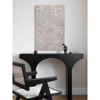 Textured Floral Mother of Pearl Wall Art for Elegant Hallways Main Product Image