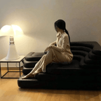 Topographic Lounge Sofa Featuring Tiered Cushioning and Flexible Reconfiguration