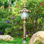 Traditional Prismatic Glass Path Light with Bronze Metal Finish Main Product Image