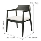 Two-Tone Solid Wood Conference Table with Fluted Pedestal and Cable Management Dimensions