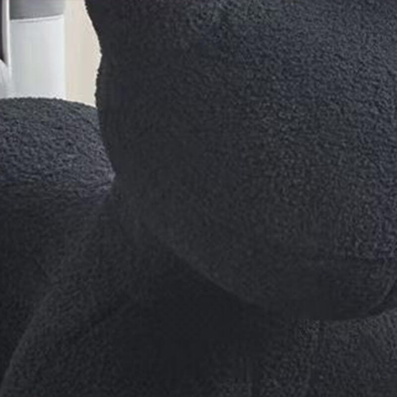 Upholstered Animal Theme Stool for Kids - Red, Fun Playroom Seating