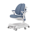 Upholstered Children's Learning Chair with Adjustable Height and Arms