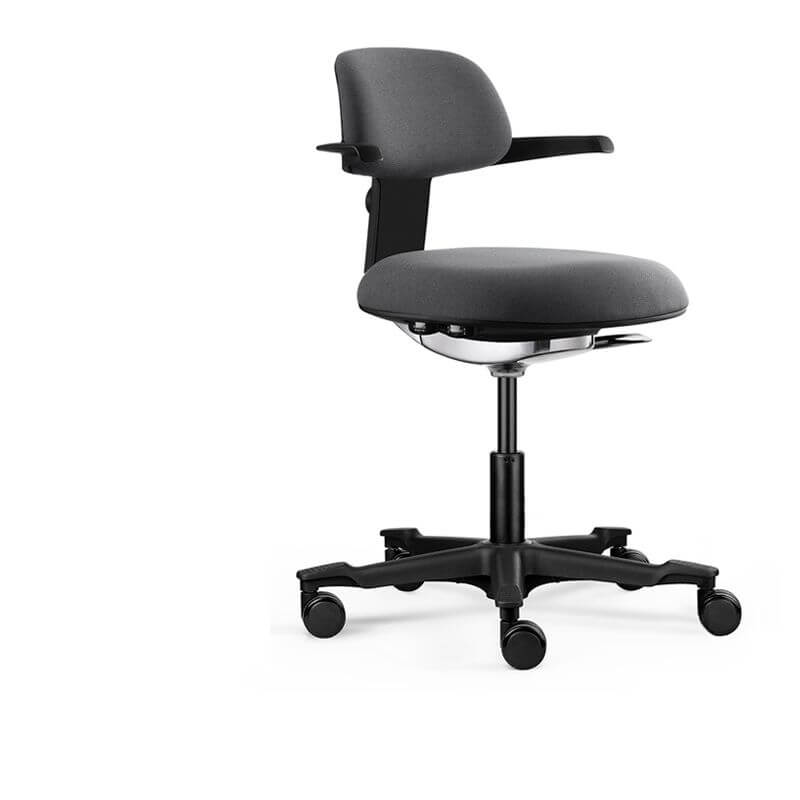 Upholstered Kids' Adjustable Chair with Casters – Modern & Functional Main image