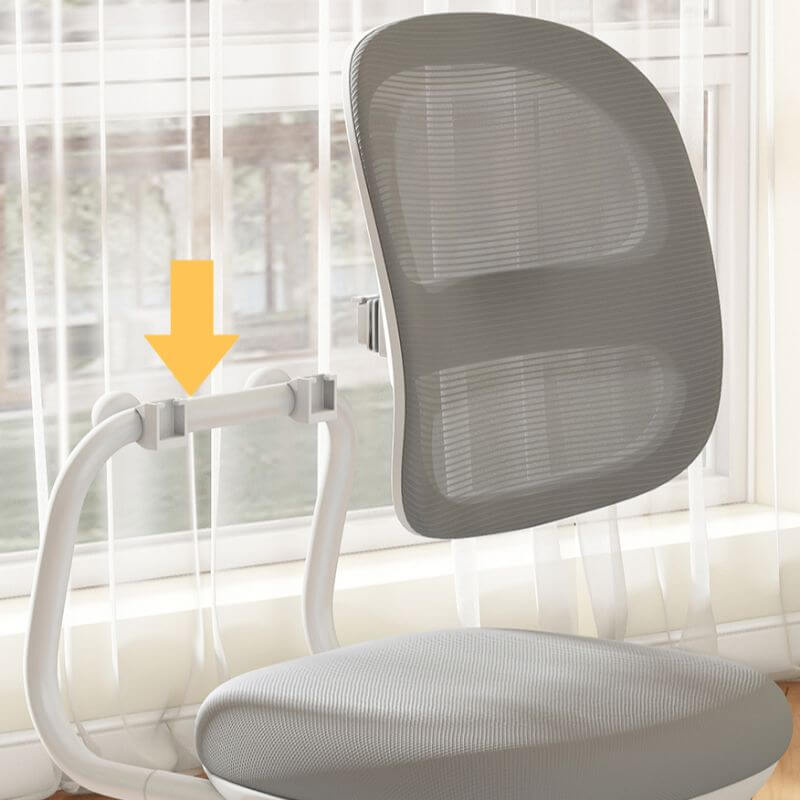 Upholstered Kids Chair with Adjustable Height, Armrests and Footrest Secondary image