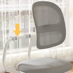 Upholstered Kids Chair with Adjustable Height, Armrests and Footrest