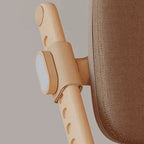 Upholstered Kids Chair with Removable Armrests – Beech Wood Frame