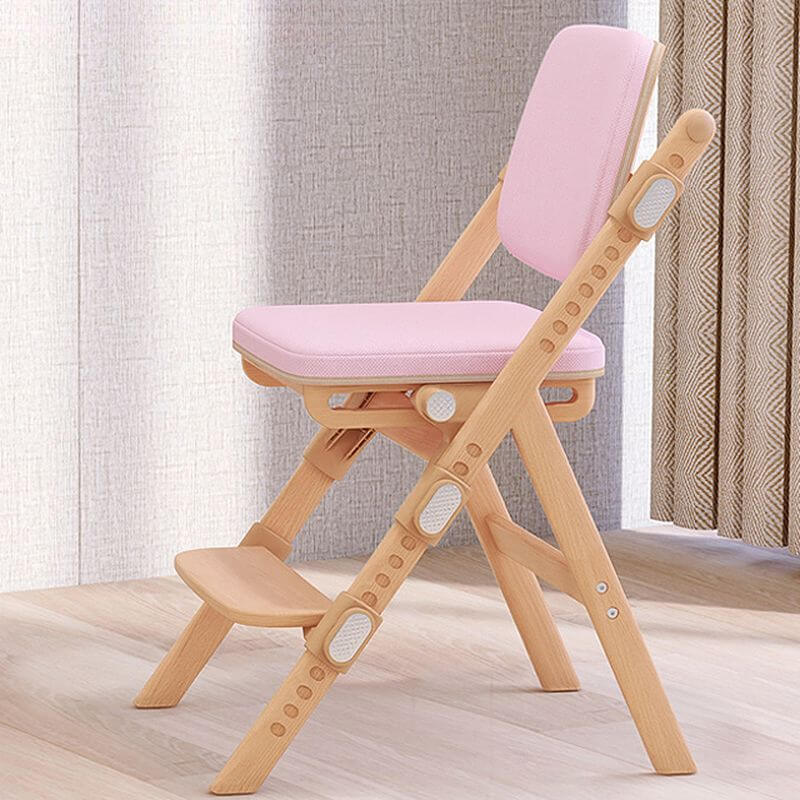 Upholstered Kids Chair with Removable Armrests – Beech Wood Frame