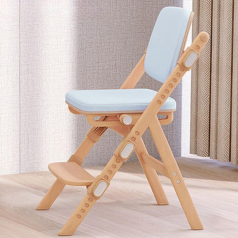 Upholstered Kids Chair with Removable Armrests – Beech Wood Frame