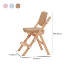 Upholstered Kids Chair with Removable Armrests – Beech Wood Frame Dimensions