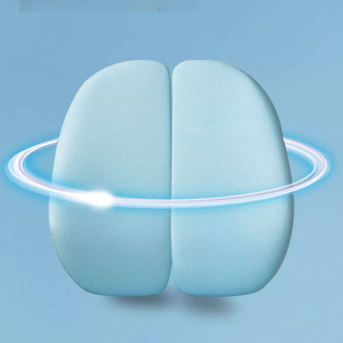 Upholstered Swivel Desk Chair With Footrest - Solid Colors