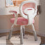 Upholstered Toddler Chair with Adjustable Height and Ergonomic Back