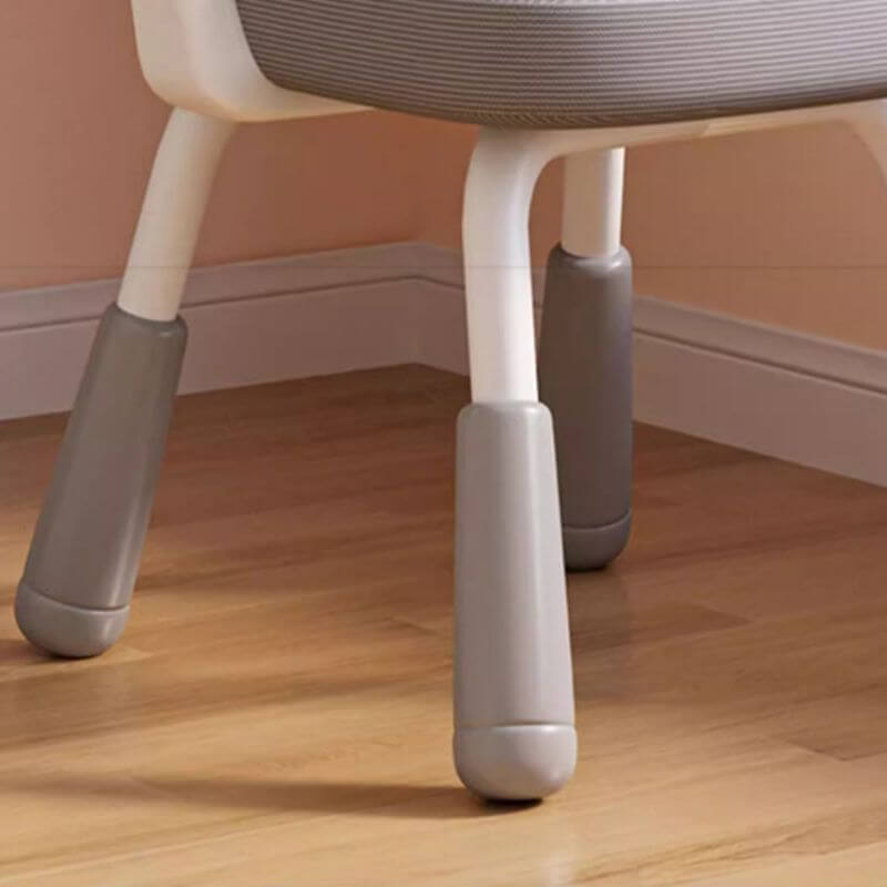 Upholstered Toddler Chair with Adjustable Height and Ergonomic Back