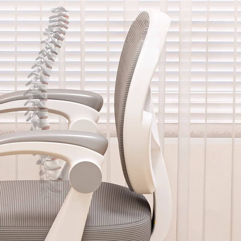 Upholstered Toddler Chair with Adjustable Height and Ergonomic Back