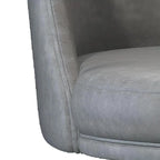 Velvet Ergonomic Swivel Bar Stool with Adjustable Height and Footrest