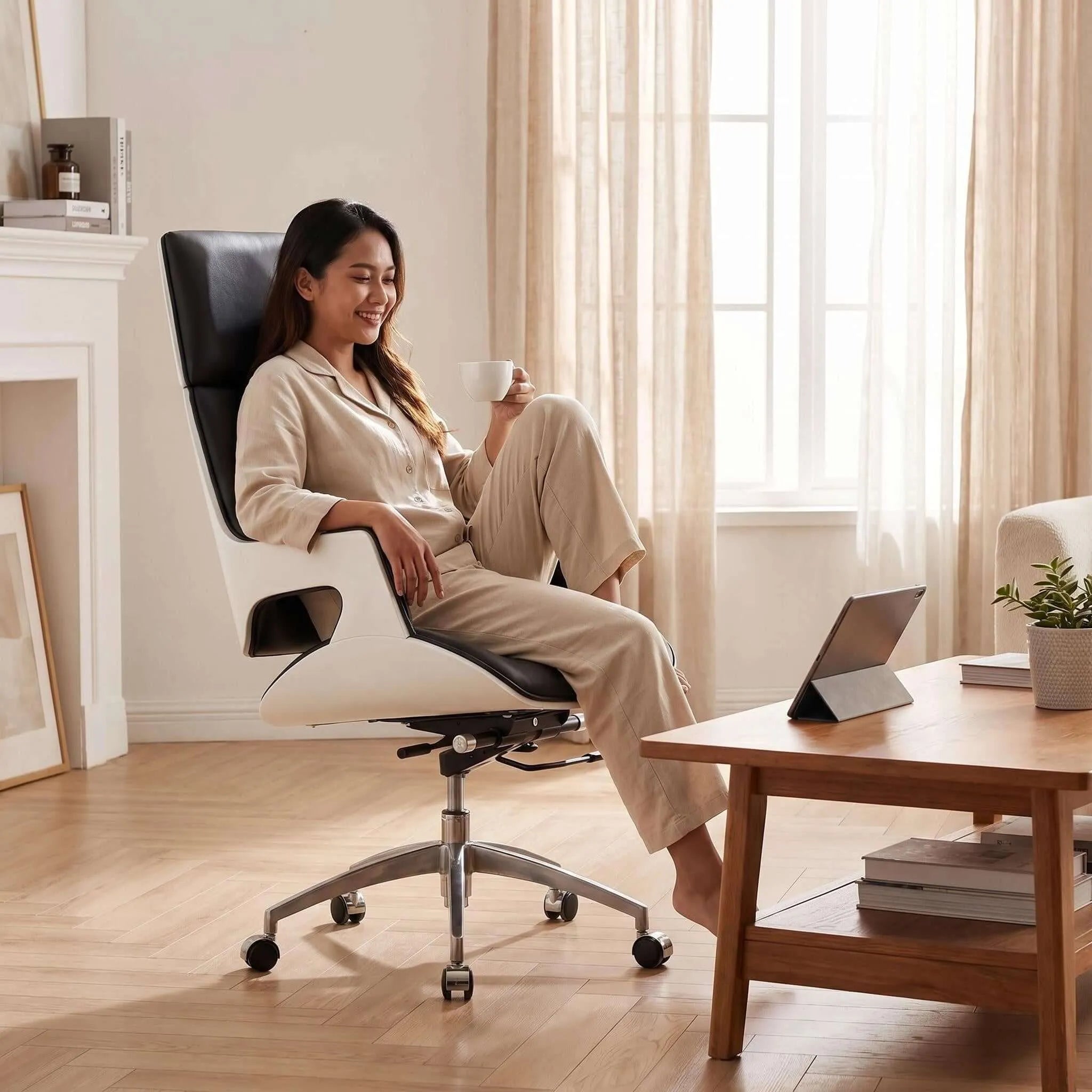 Vero High-Back Leather Executive Office Chair