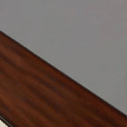 Victorian Half-Moon Wood Console Table with Storage