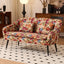 Vintage Floral Sofa Collection With Cotton Linen Upholstery and Embrace Arms