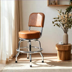 Vintage Industrial Guitar Chair Series with Swivel Seat and Backrest Options