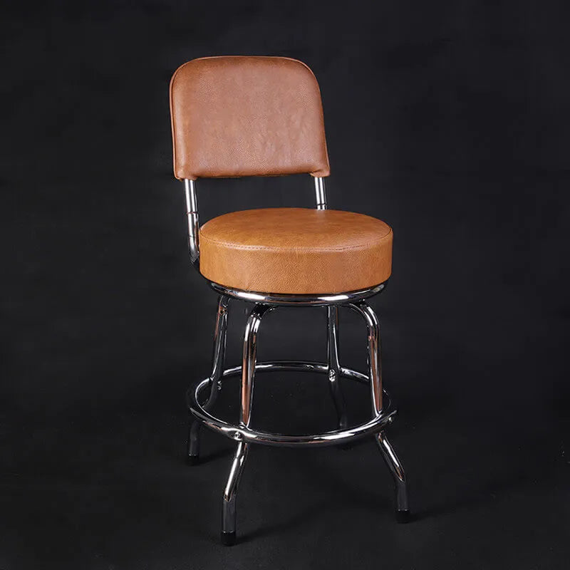 Vintage Industrial Guitar Chair Series with Swivel Seat and Backrest Options
