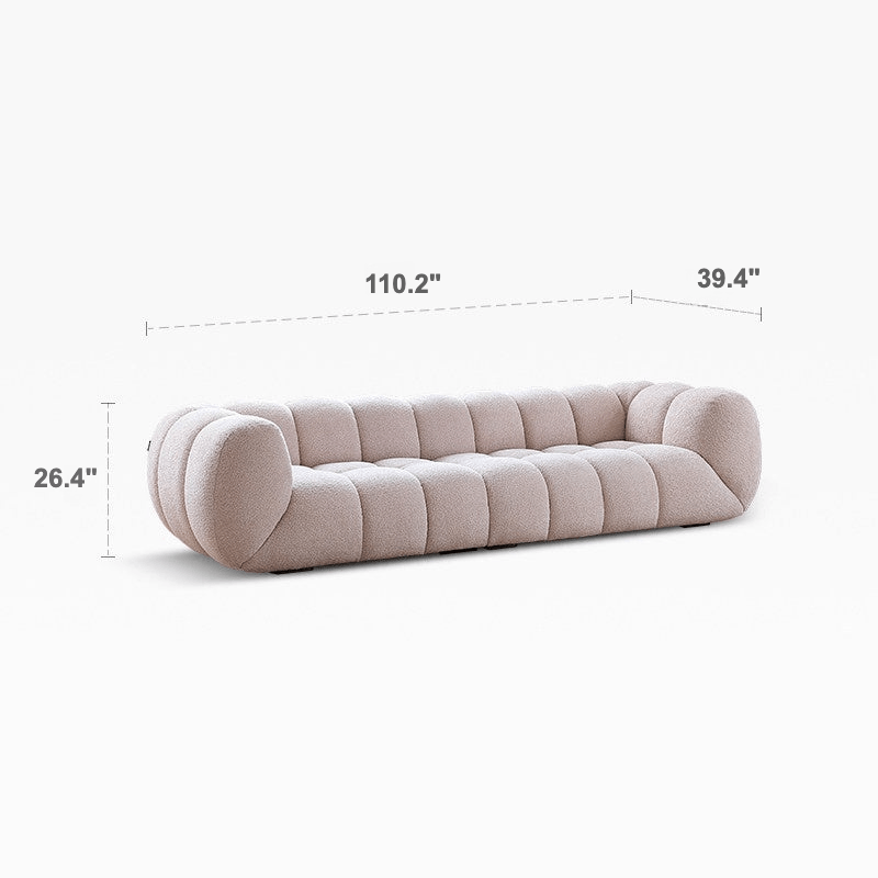 Vintage Marshmallow Sofa With Plush Soft Feel