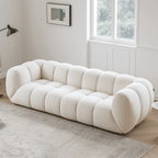 Vintage Marshmallow Sofa With Plush Soft Feel