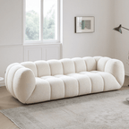Vintage Marshmallow Sofa With Plush Soft Feel