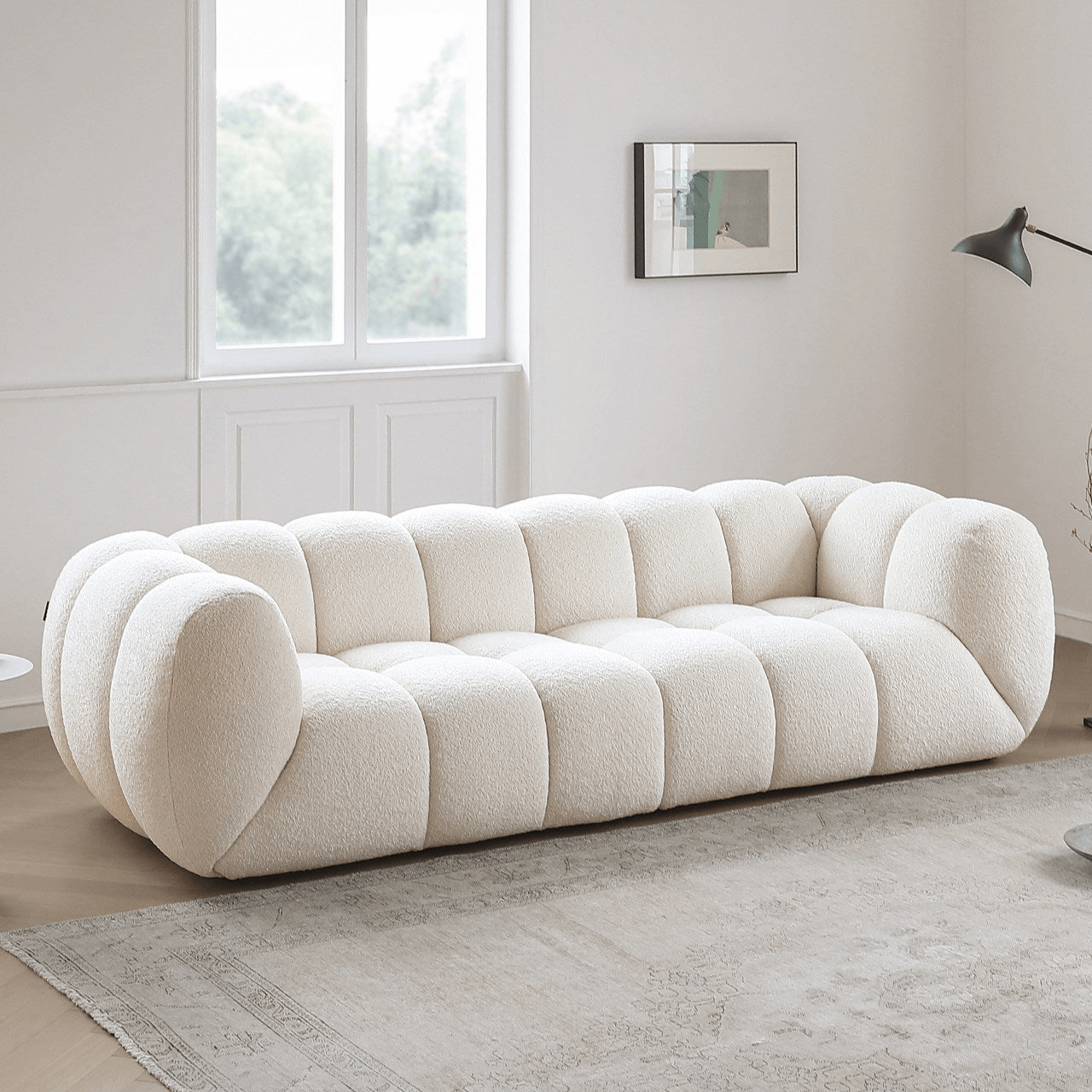 Vintage Marshmallow Sofa With Plush Soft Feel