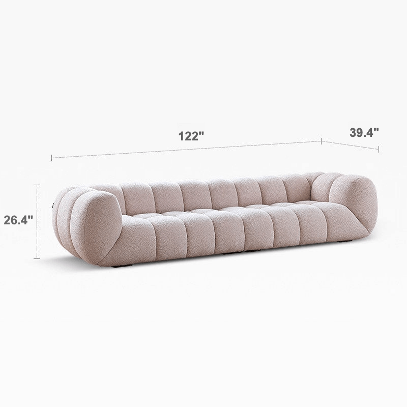 Vintage Marshmallow Sofa With Plush Soft Feel