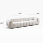 Vintage Marshmallow Sofa With Plush Soft Feel