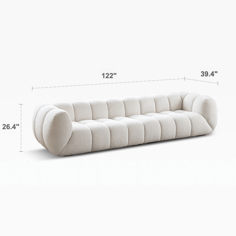 Vintage Marshmallow Sofa With Plush Soft Feel