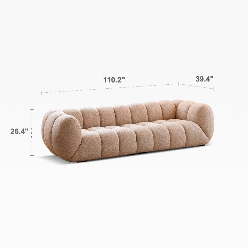 Vintage Marshmallow Sofa With Plush Soft Feel
