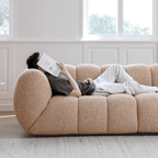 Vintage Marshmallow Sofa With Plush Soft Feel