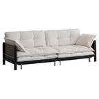 Vintage Solid Wood Convertible Sofa Bed With Storage