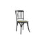 Vintage Wood Dining Chair Series with French Curved Frame and Upholstered Seat