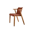 Vintage Wood Dining Chair Series with Hanging Arms, Stackable Comfort