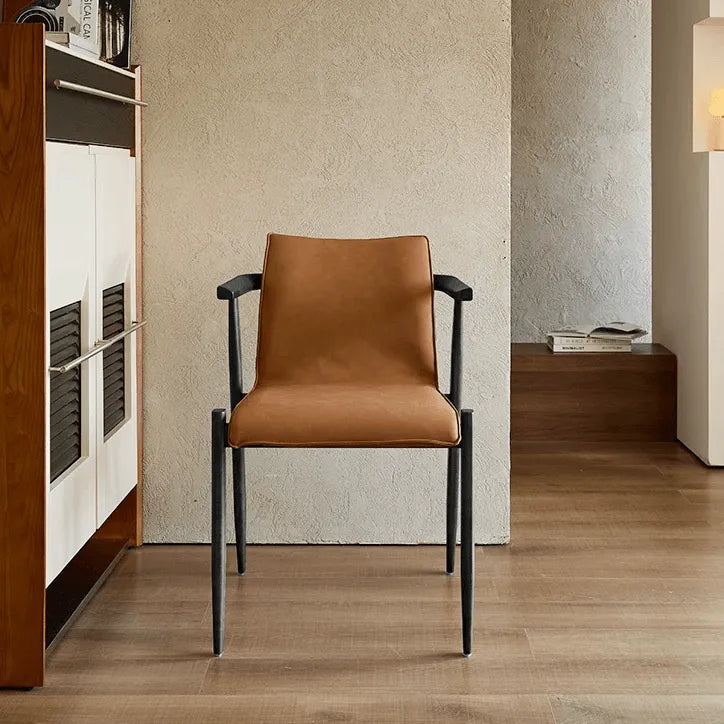 Vintage Wood Dining Chair Series with Hanging Arms, Stackable Comfort