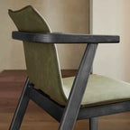 Vintage Wood Dining Chair Series with Hanging Arms, Stackable Comfort