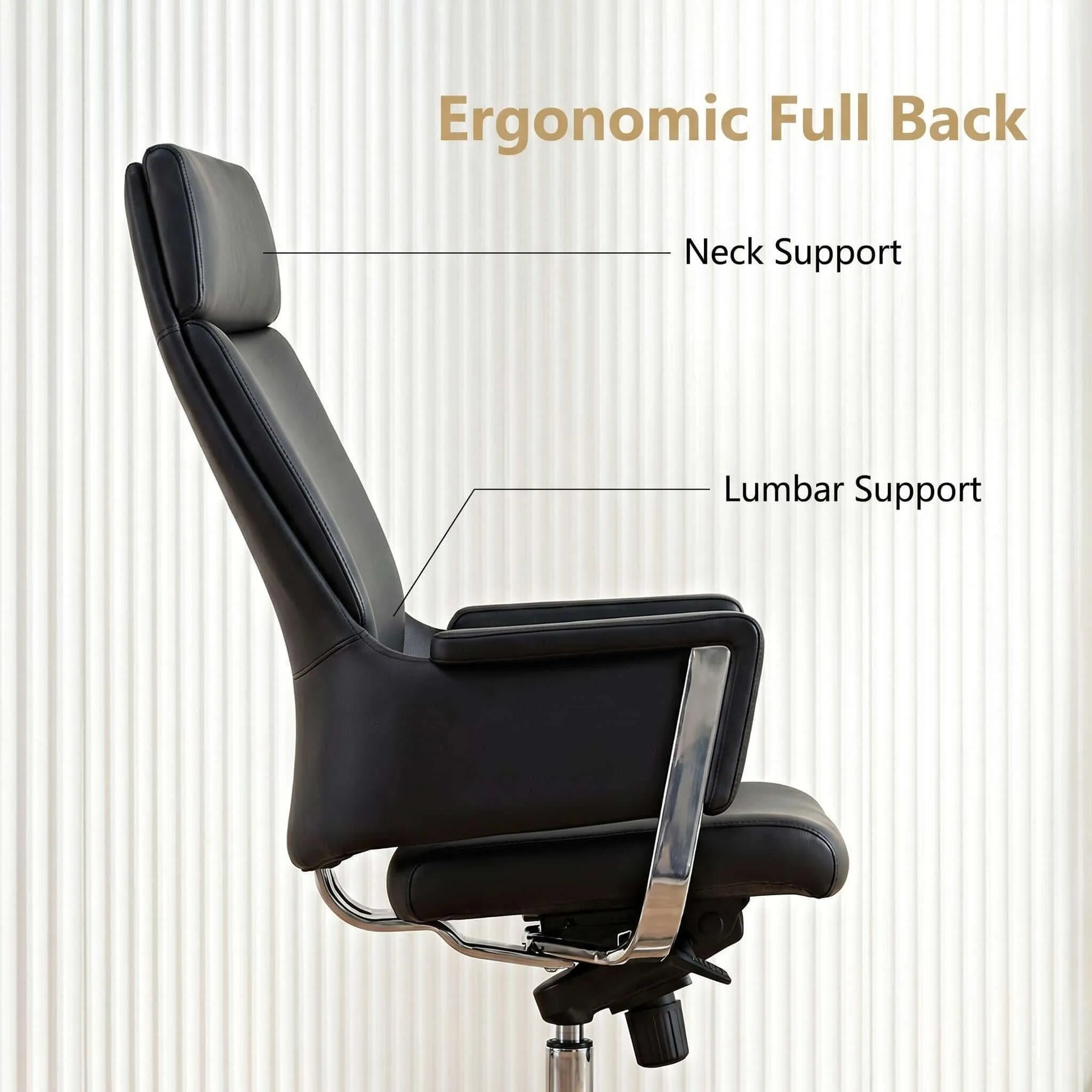 Vista High-Back Executive Leather Office Chair