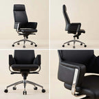 Vista High-Back Executive Leather Office Chair