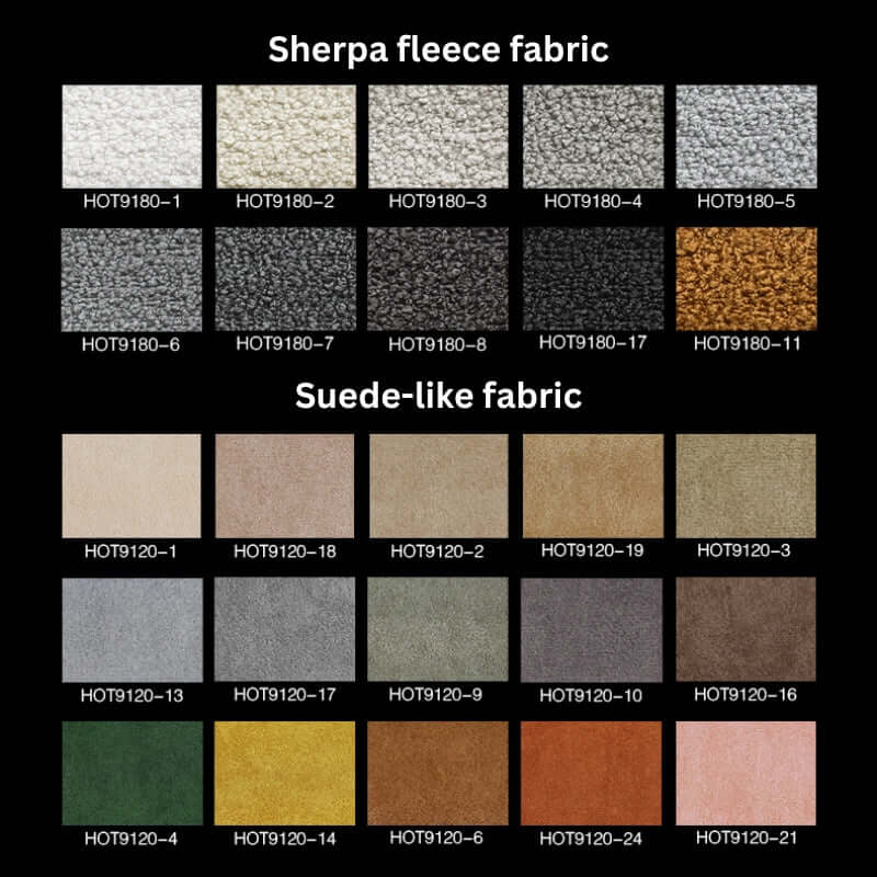 Wabi-Sabi Cloud Sectional Sofa in Sherpa Fleece