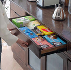 Walnut Convertible Sideboard With Rotating Tabletop