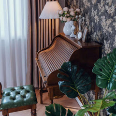 Walnut Oak Roll-Top Desk, 82cm Basic Version