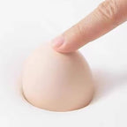 Warm Neutral Upholstered Bench Featuring Clean Lines and Wood Grain