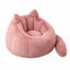 Whimsical Plush Bean Bag Lounge Chair Series With Elf-Ear Silhouette