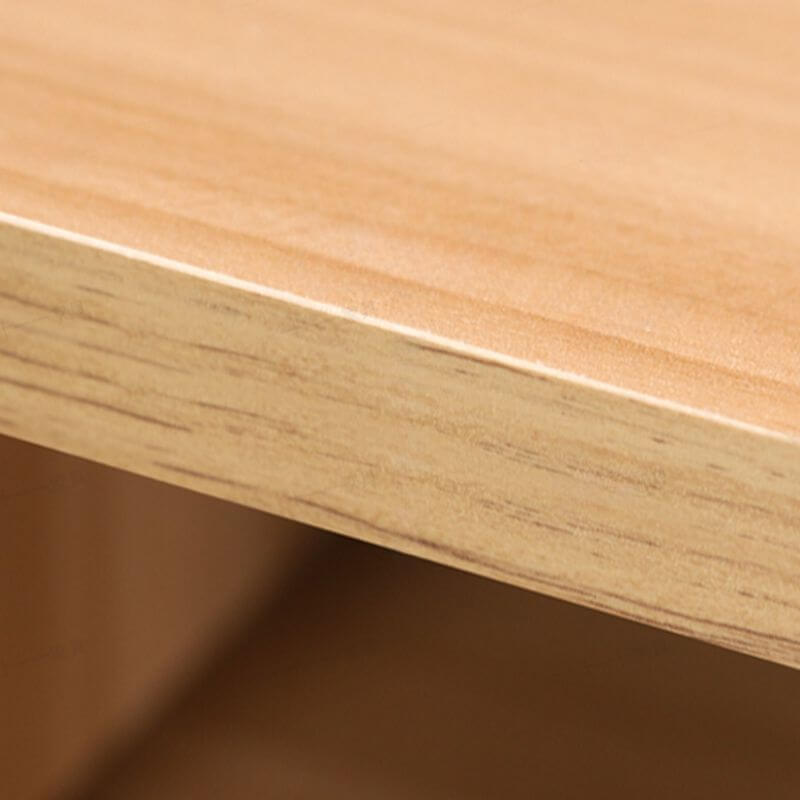 White Corner Computer Desk with Storage and Cable Management