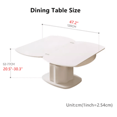 White Multifunctional Liftable Coffee Table